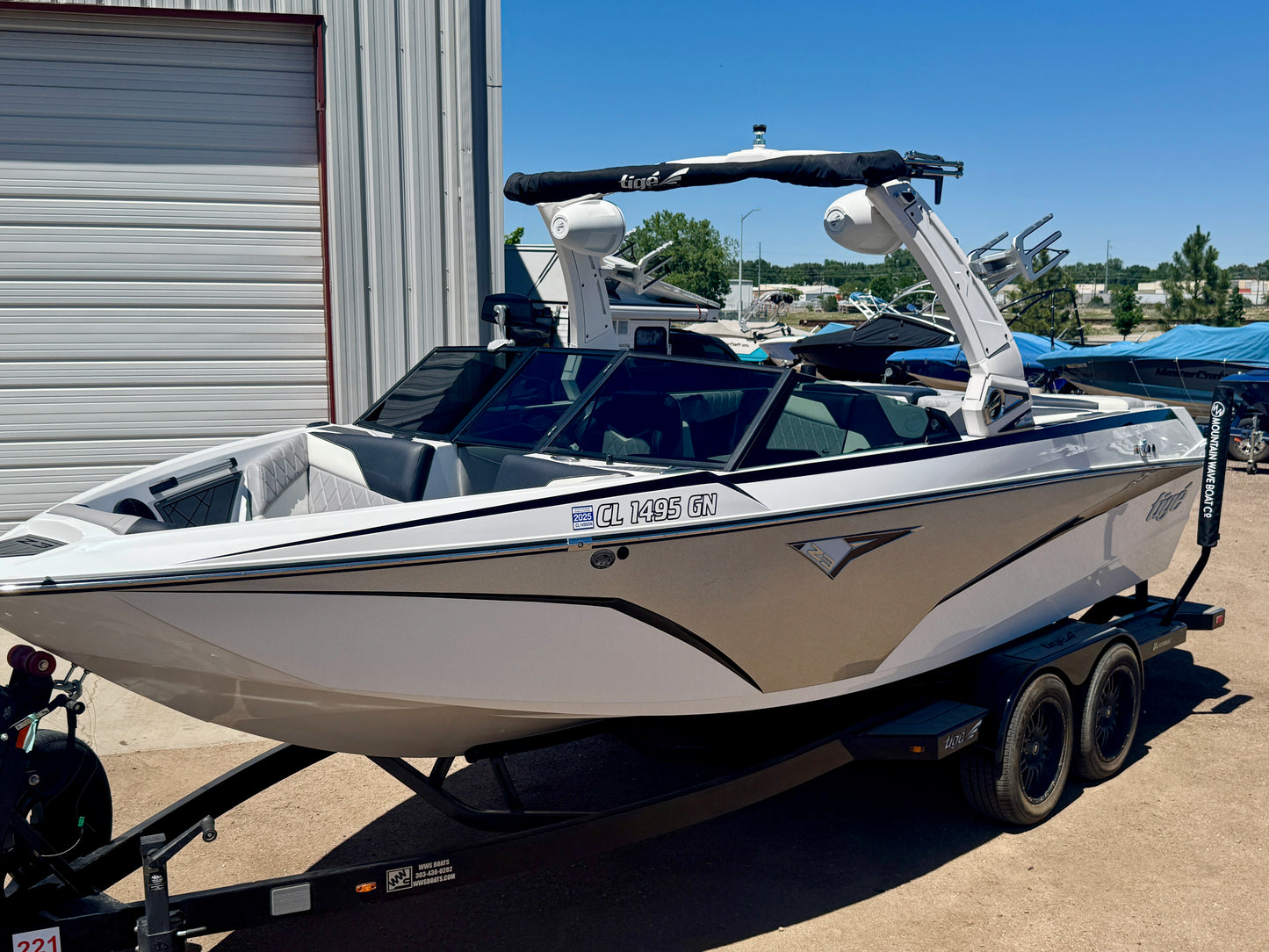 2022 Tige Z3 - 6.2L Raptor 400 - ALMOST NEW