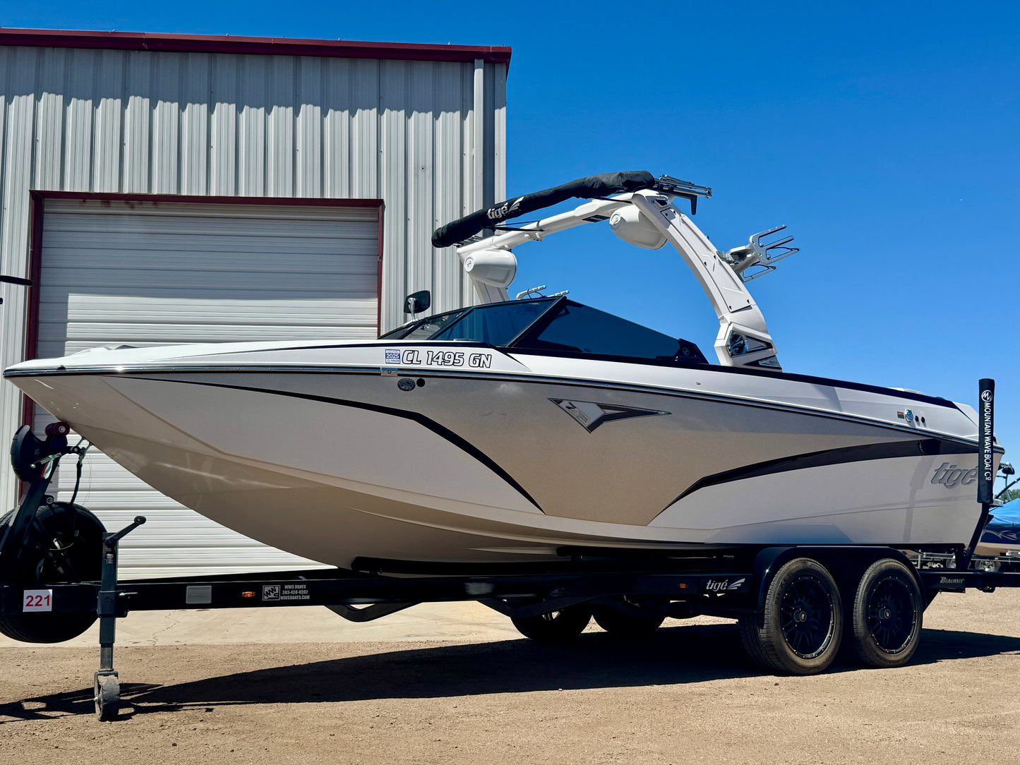 2022 Tige Z3 - 6.2L Raptor 400 - ALMOST NEW