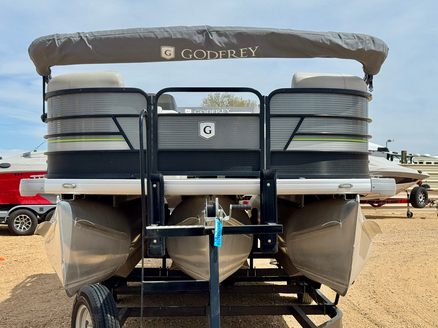 2021 Godfrey Sweetwater TriToon 2486 DT - 300HP - 60hrs