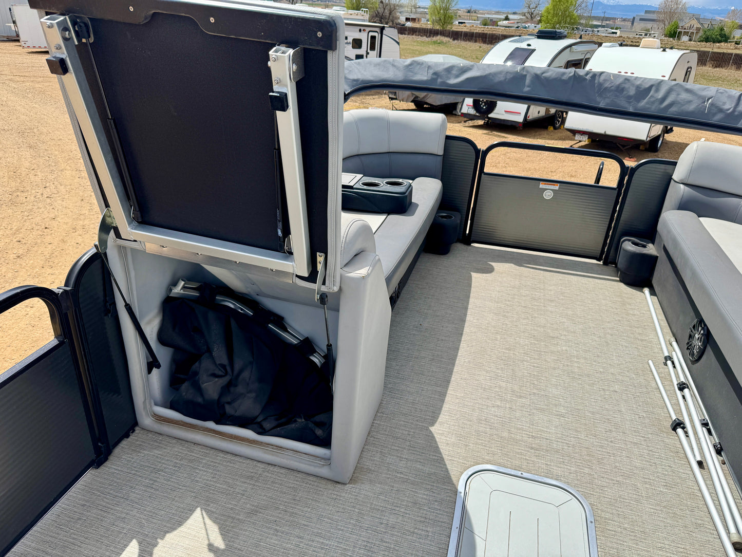 2021 Godfrey Sweetwater TriToon 2486 DT - 300HP - 60hrs