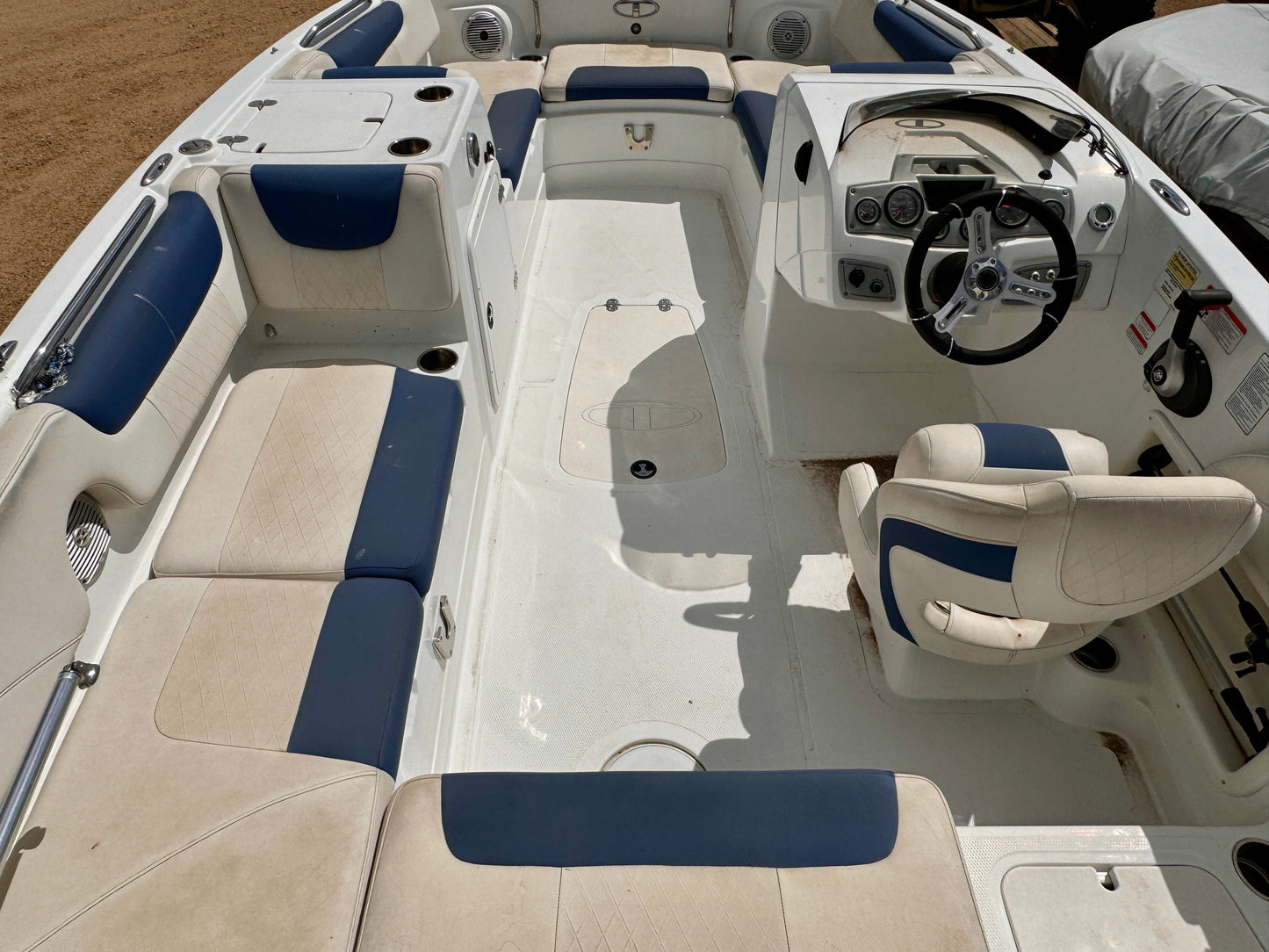 2016 Tahoe 2150 Deck Boat w/ 150HP Mercury Outboard