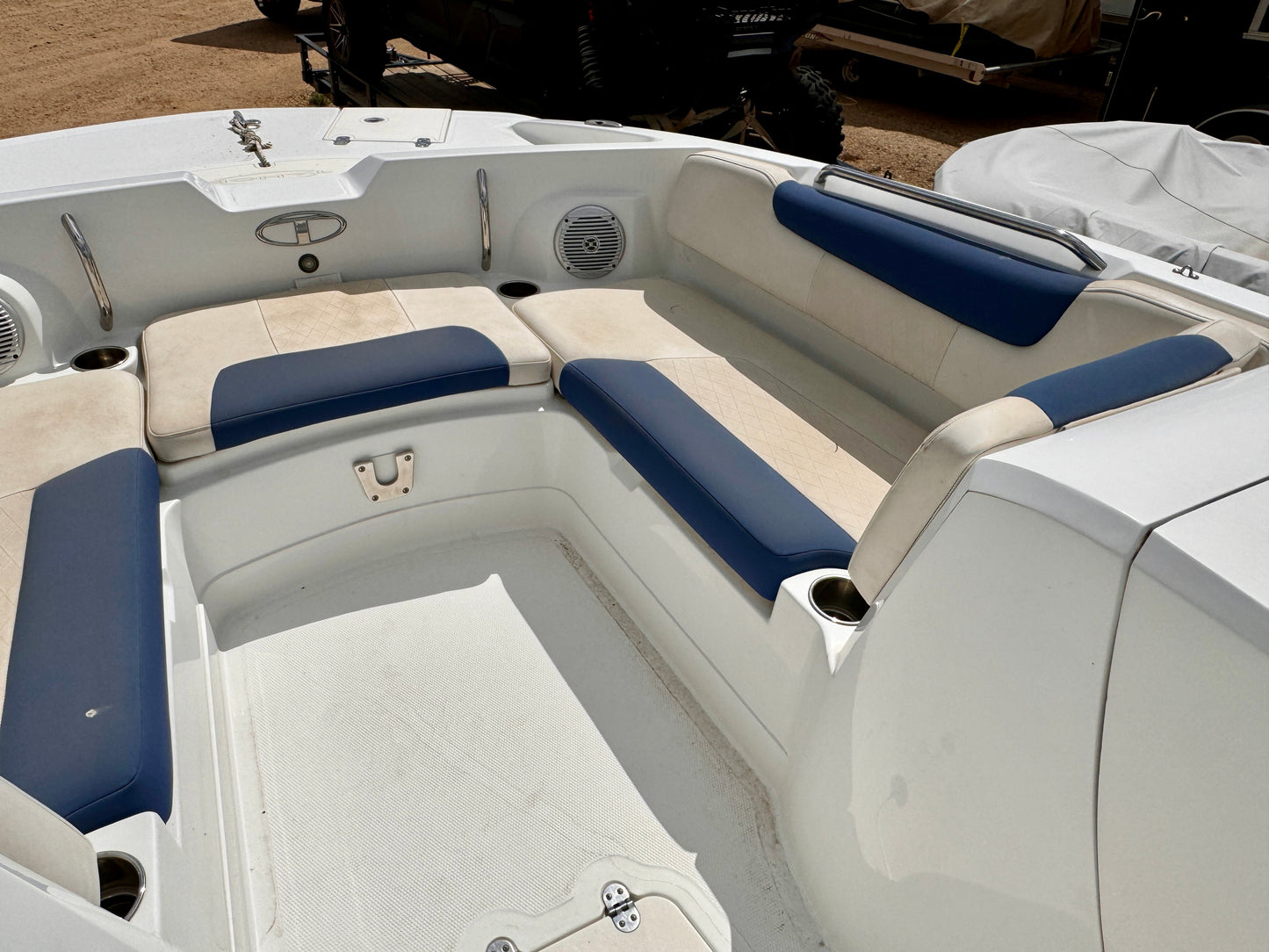 2016 Tahoe 2150 Deck Boat w/ 150HP Mercury Outboard
