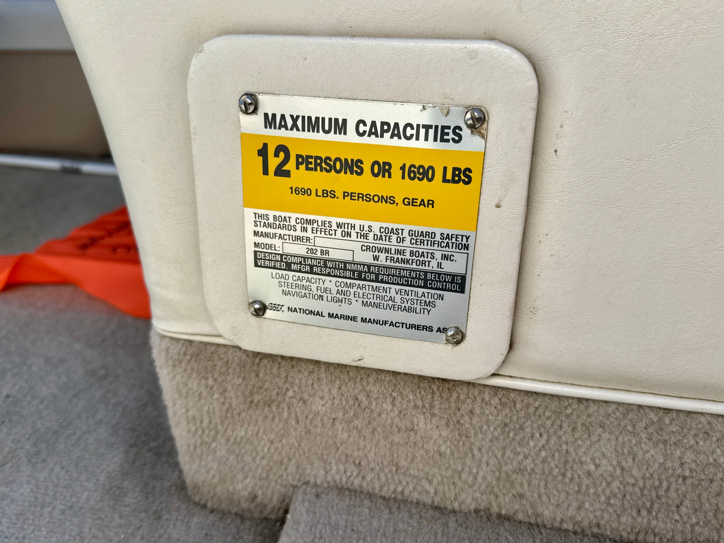 1999 Crownline 202 BR
